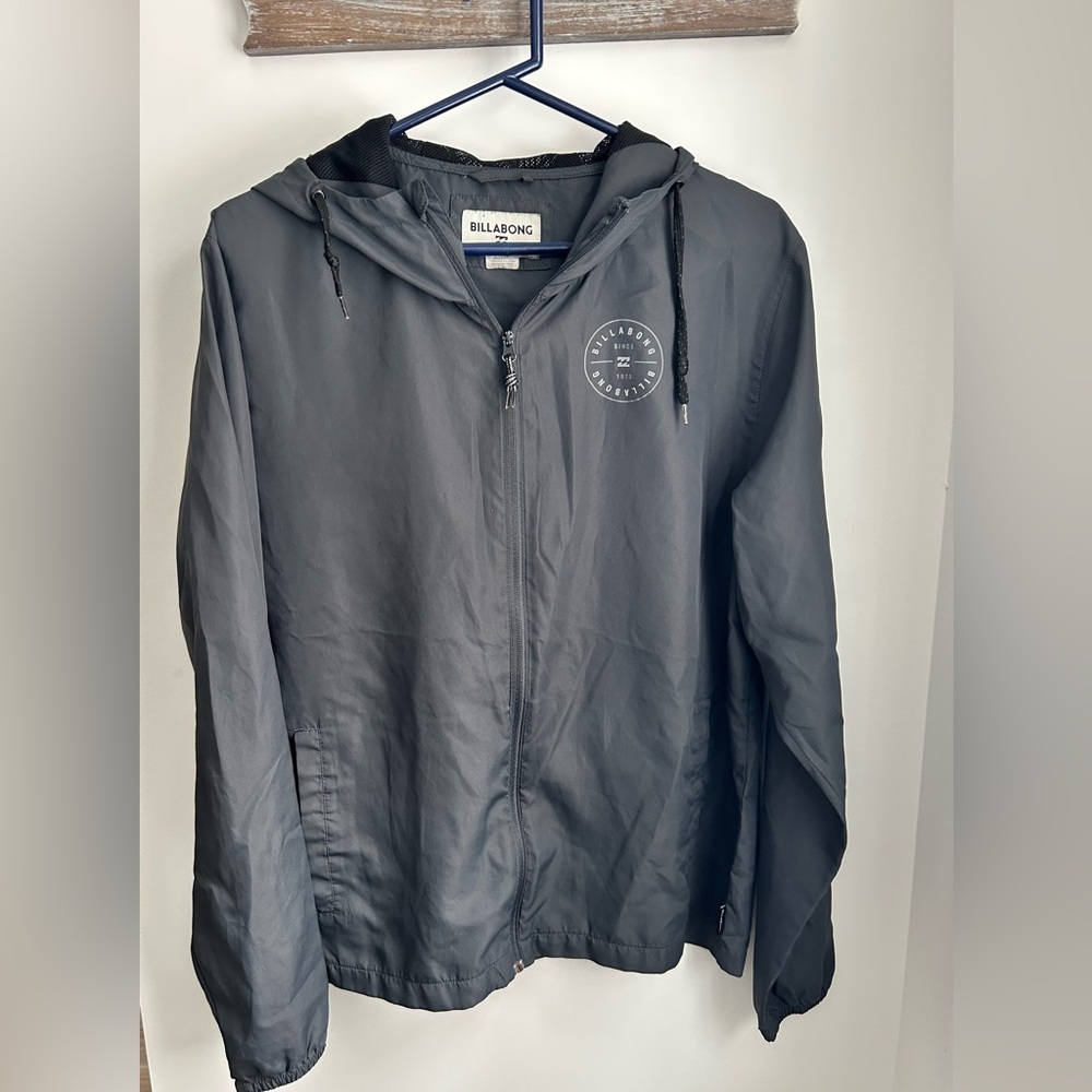 Men’s Billabong Lightweight Windbreaker Jacket Size Medium